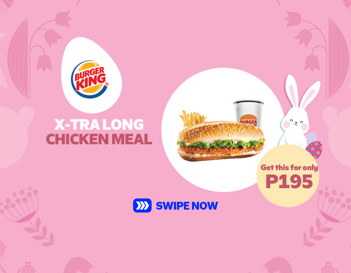 BURGER KING | X-TRA LONG CHICKEN MEAL