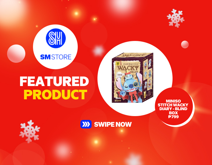 FEATURED PRODUCT on Miniso STITCH WACKY  DIARY - BLIND BOX 