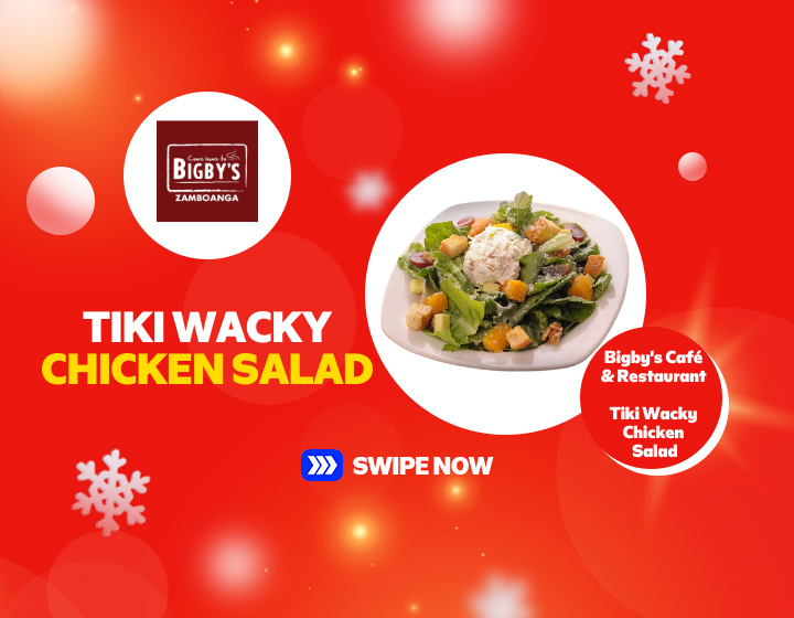 Bigby's Café  & Restaurant Tiki Wacky Chicken Salad