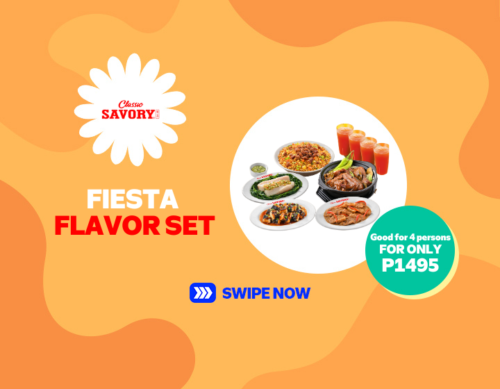 CLASSIC SAVORY | FIESTA FLAVOR SET FOR ONLY P1495