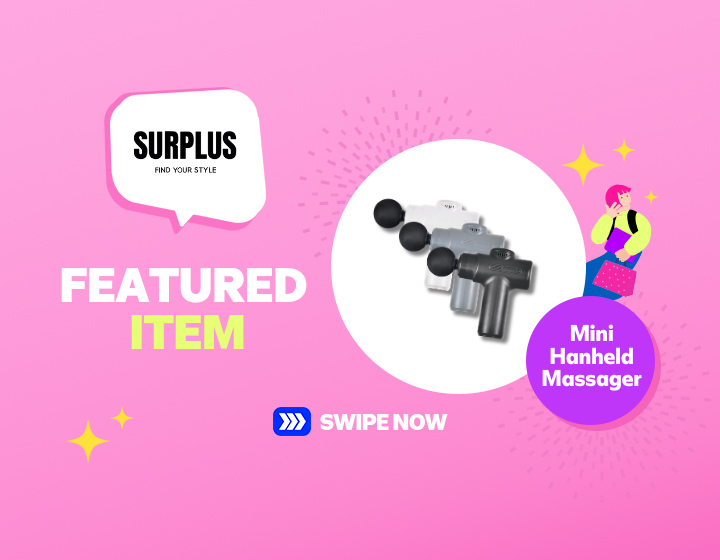 Mini Handheld Massager on Surplus