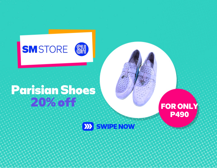 PARISIAN | Shoes 20% off for only P490