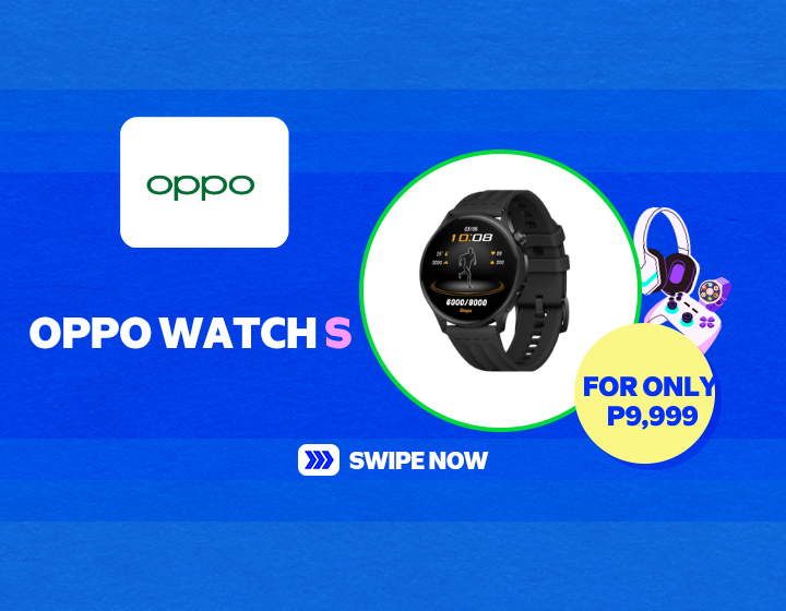 OPPO Watch S – Only ₱9,999, Save ₱1,000 ⌚