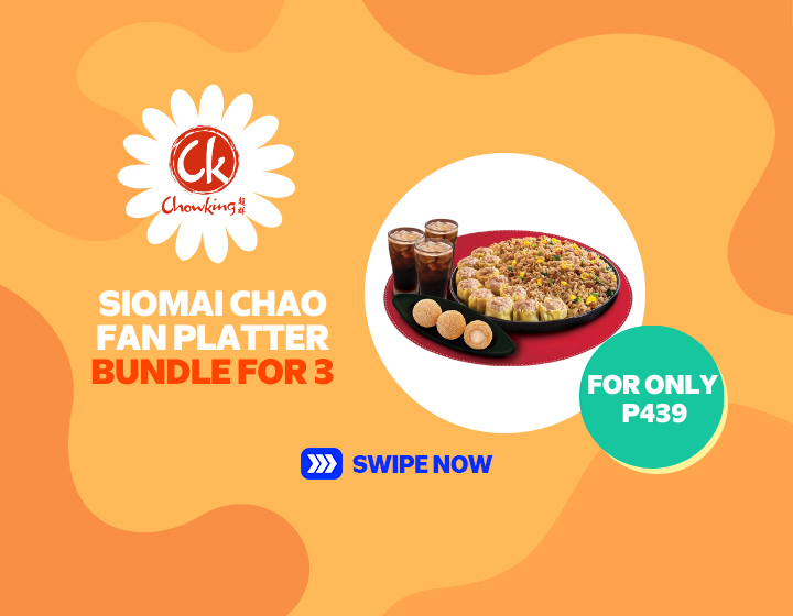 CHOWKING | SIOMAI CHAO FAN PLATTER BUNDLE FOR 3