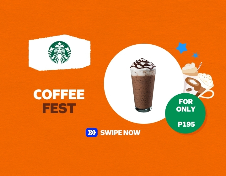 STARBUCKS COFFEE Chocolate  Chip Cream starts at P195! 