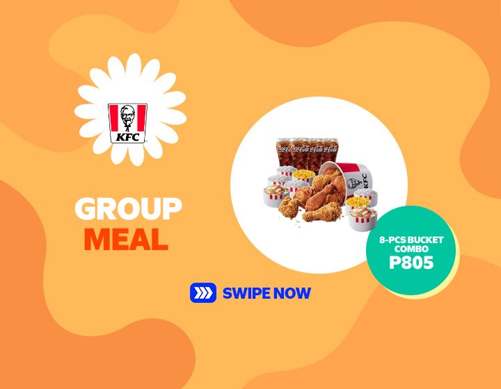 KFC 8PCS BUCKET COMBO SET