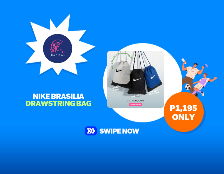 Nike Brasilia Drawstring Bag on Capital PH