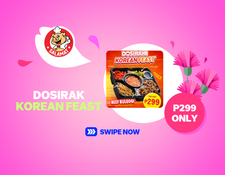 Dosirak Korean Feast for P299 only on Samgyupsalamat