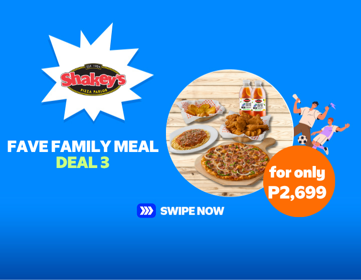 SHAKEYS: FAMILY MEAL DEAL 3