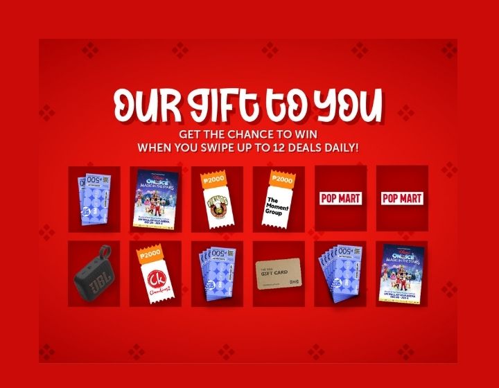 Swipe & Win: 12 Days of Christmas 