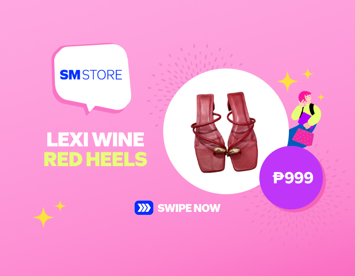 SM STORE | LEXI WINE RED HEELS