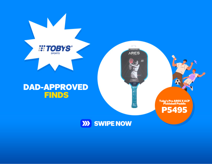 Get the Toby's Sports Pro ARES X ACP Pickleball Paddle for only P5495