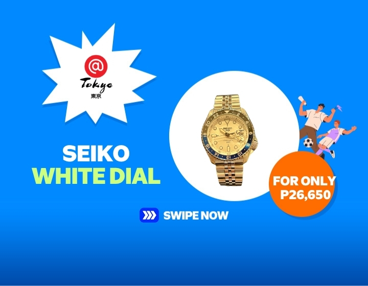 SEIKO WHITE DIAL