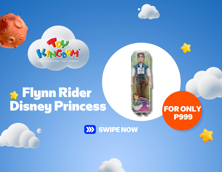 FLYNN RIDER DISNEY PRINCESS FOR ONLY P999