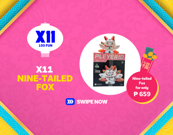X11 NINE-TAILED FOX FOR ONLY P659!