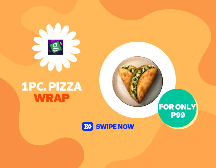 GREENWICH  | Get this 1pc Creamy Spinach Pizza Wrap for only P99