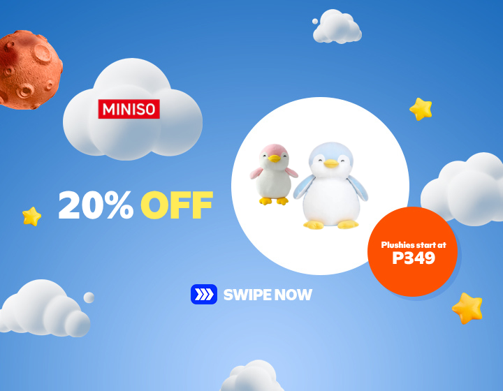 20% OFF ON PLUSHIES