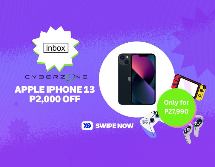 INBOX IPHONE 13 FOR ONLY P27,990