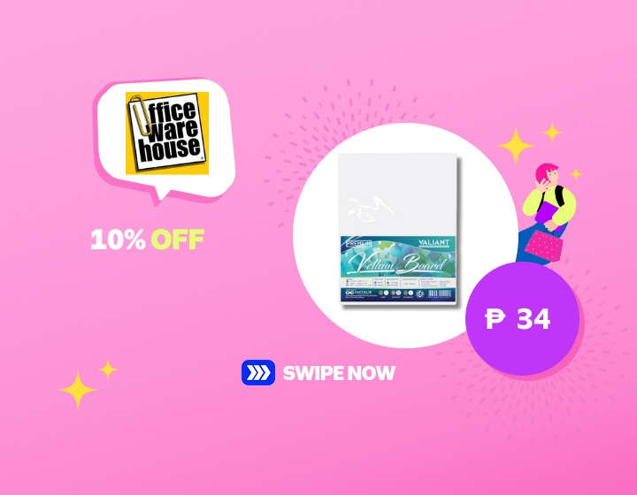 10% OFF Valiant Premium Vellum Board Paper 180gsm Letter 10s