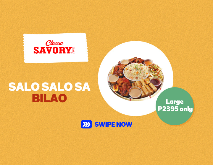 CLASSIC SAVORY | SALO SALO SA BILAO LARGE FOR ONLY P2395