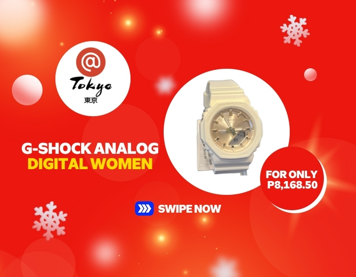 @TOKYO G-SHOCK ANALOG DIGITAL WOMEN