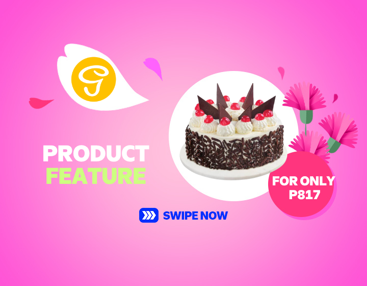 Php 817.00 only on GOLDILOCKS Black Forest Cake