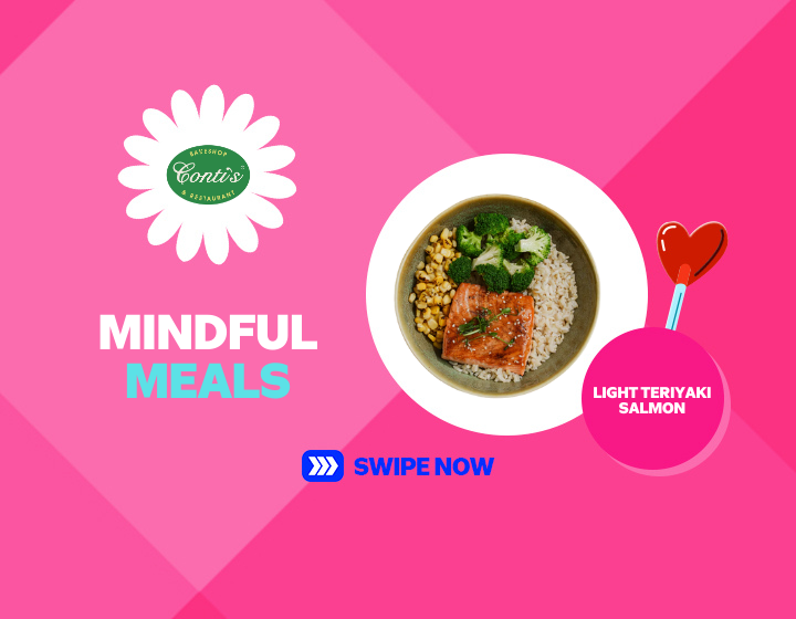 NEW Light Teriyaki Salmon on Conti's