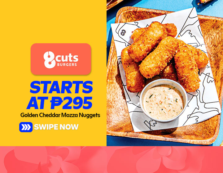 Golden Cheddar Mozza Nuggets start at P295