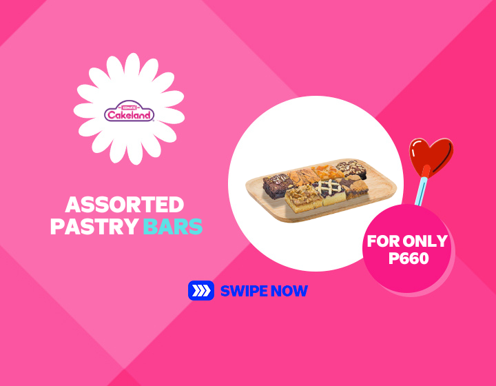 EDNA'S CAKELAND ASSORTED PASTRY BARS FOR ONLY P660!