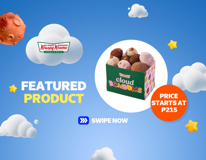 KRISPY KREME | Cloud Bomboms starts at P215