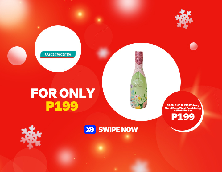 SHOP THE BATH AND BLISS Whimsy Floral Body Wash Fresh Daisy 460ml Gift Set FOR ONLY P199