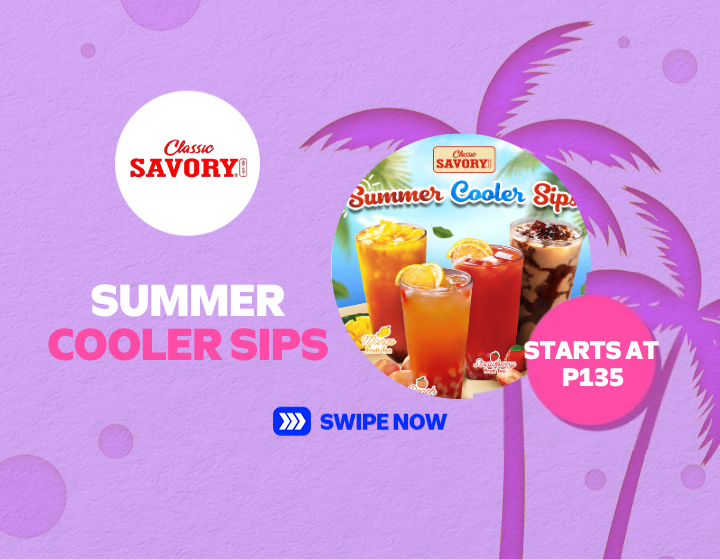 SUMMER COOLER SIPS STARTS AT ₱135