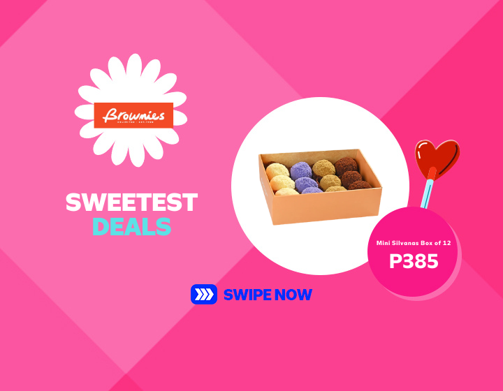 Get the Brownies Unlimited Mini Silvanas Box of 12 for only P385