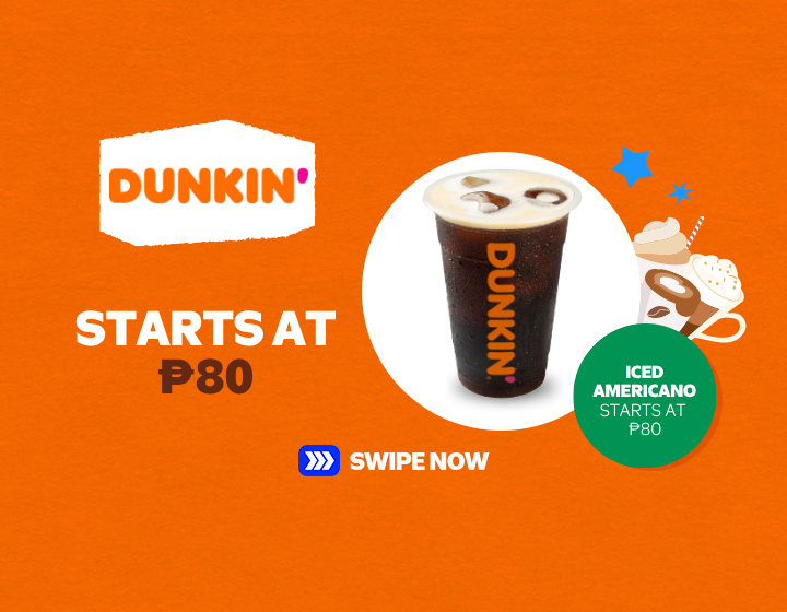 ICED AMERICANO STARTS AT  ₱80