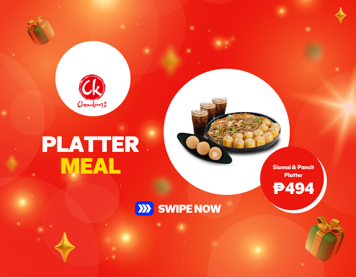 Chowking's Siomai and Pancit Platter