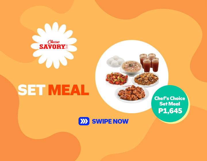 CLASSIC SAVORY SET MEAL