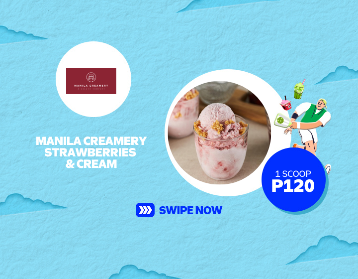 Enjoy this Cooler from Manila Creamery 