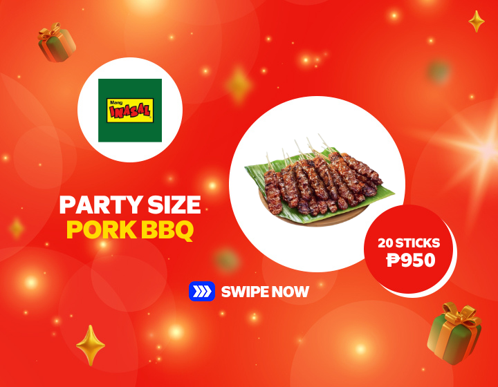 Party Size Pork BBQ for only ₱950