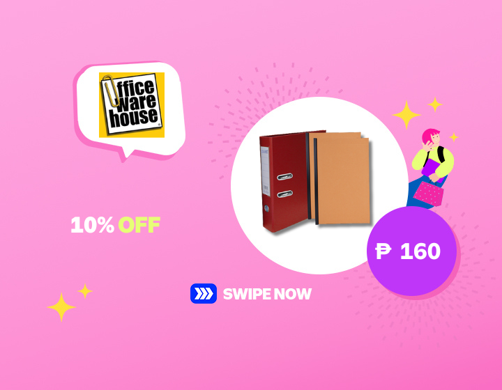 10% OFF Valiant Lever Archfile Legal Red w/ Free 2 pcs Morocco Folder 