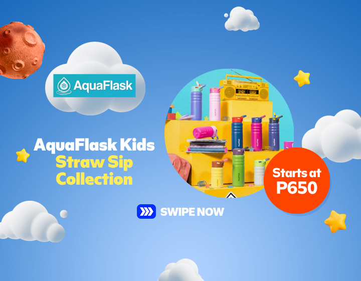 AquaFlask Kids Straw Sip Collection