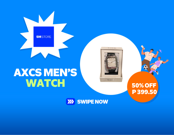 SM Store AXCS Mens watch at 50% off now only P 399.50