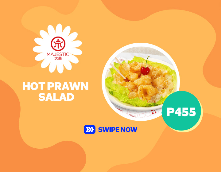 Hot Prawn Salad from Majestic
