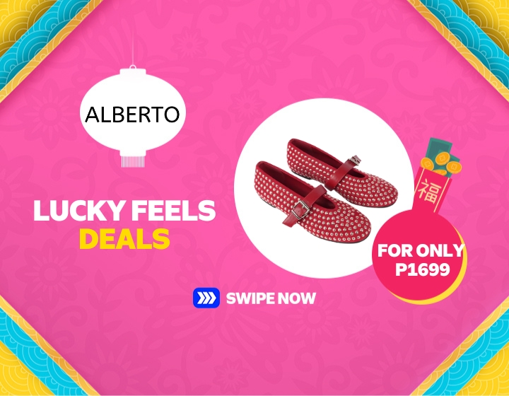 Alberto Women's Fey Studded Ballet Flats P1699