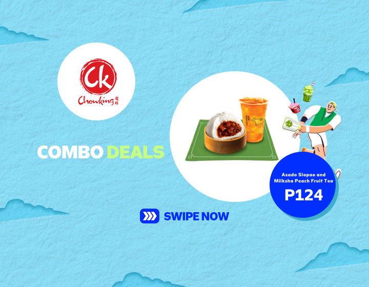 Enjoy Chowking's Combo Deals for as low as Php 124