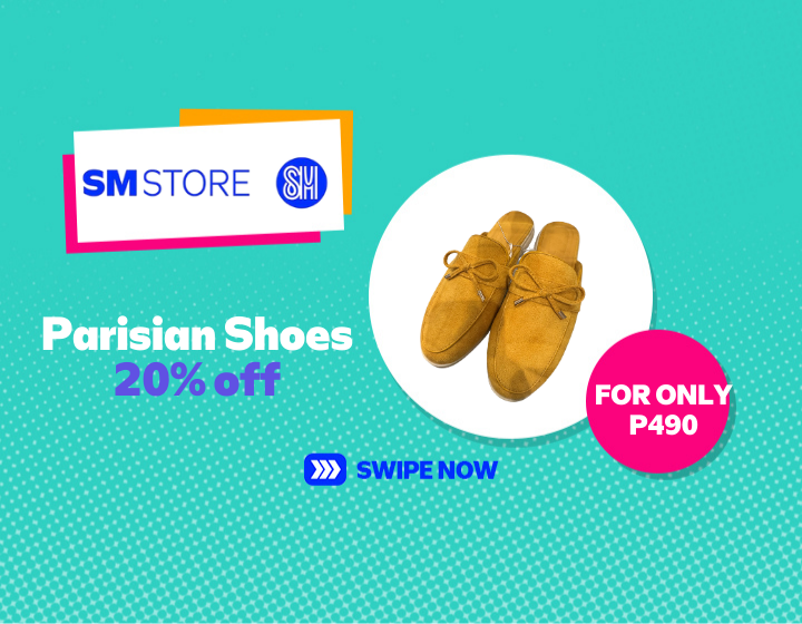 PARISIAN | Shoes 20% off for only P490