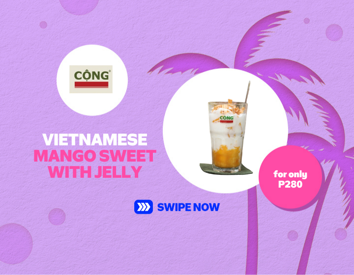 SMMR | CONG CAPHE | VIETNAMESE MANGO SWEET WITH JELLY FOR ONLY P280