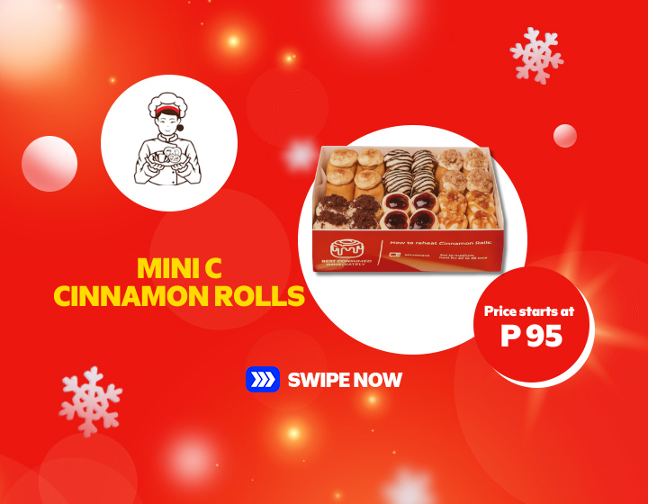 MINI C CINNAMON ROLLS