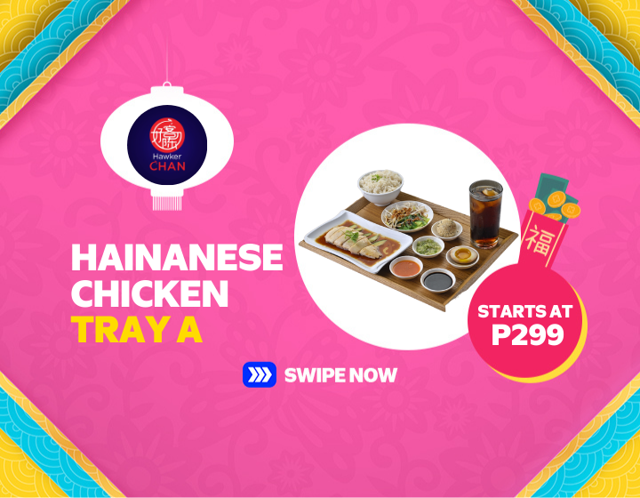 HAWKER CHAN HAINANESE CHICKEN TRAY A
