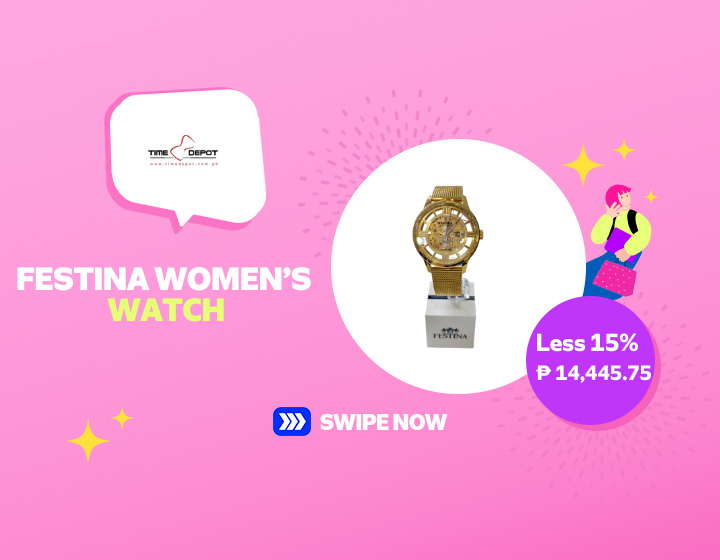 Time Depot Festina Ladies Watch 15% off only P 14,445.75