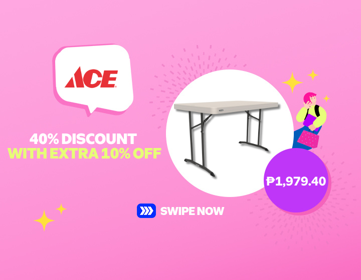 LIFETIME 4-FOOT FOLDING TABLE 